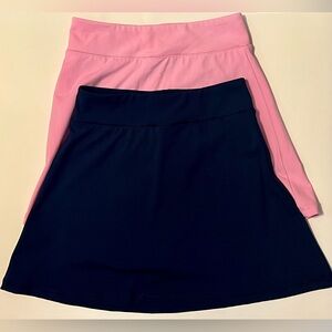 NWOT Crewcuts Bundle: Blue and Pink Activewear Skorts